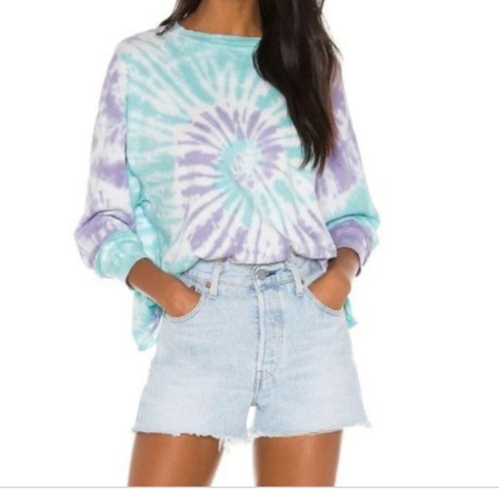Daydreamer Spiral Tie Dye Top